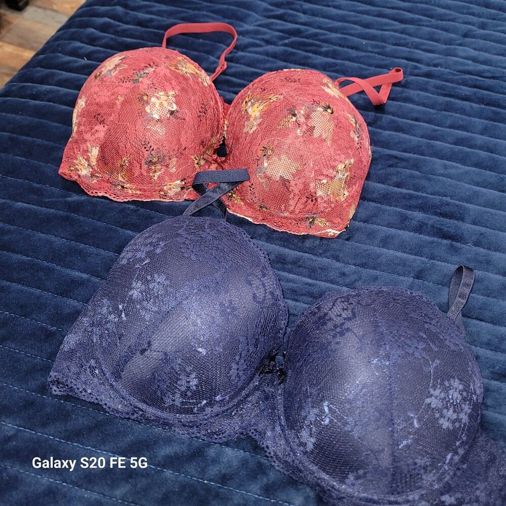 Set Of 2 Felina Push Up  Bra's  Size 36C B28